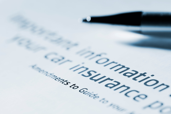Car Insurance Paperwork