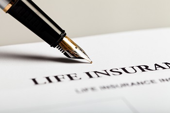 Signing Life Insurance Paperwork